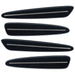 2005-2013 Chevrolet C6 Corvette Concept SMD Sidemarkers with navy blue paint and clear lenses.