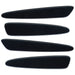 2005-2013 Chevrolet C6 Corvette Concept SMD Sidemarkers with navy blue paint and ghost lenses.