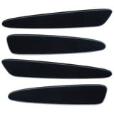 2005-2013 Chevrolet C6 Corvette Concept SMD Sidemarkers with navy blue paint and ghost lenses.