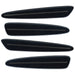 2005-2013 Chevrolet C6 Corvette Concept SMD Sidemarkers with dark gray paint and tinted lenses.