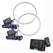 Universal 7" Round Exterior Surface Mount LED Halo Kit with 2.0 Controller.
