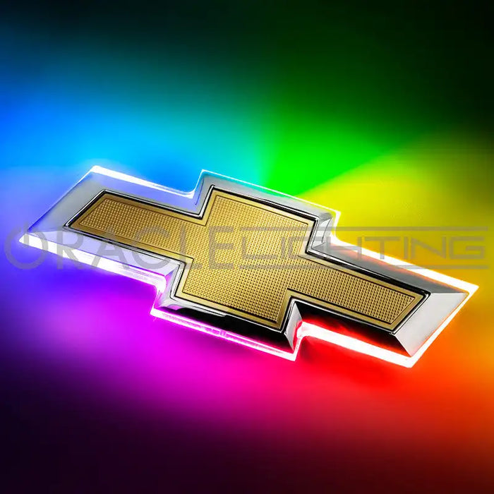 2016-2019 Chevrolet Camaro Illuminated Rear Bowtie Emblem with ColorSHIFT LEDs.