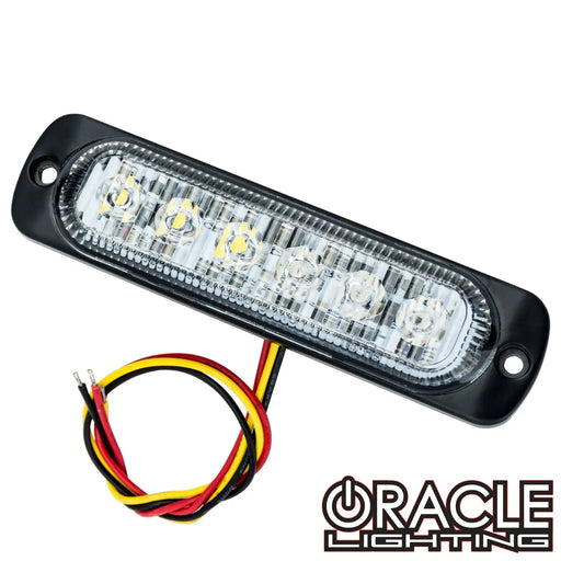 6 LED Slim Strobe Light- Flush Lighthead