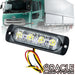6 LED Dual Color Slim Strobe
