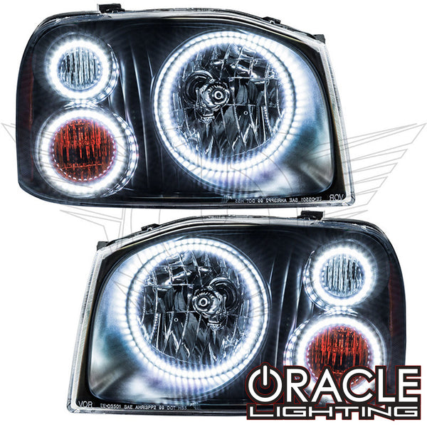 2001-2004 Nissan Frontier LED Triple Halo Headlight Kit