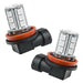 H11/H9 18 LED Bulbs (Pair)