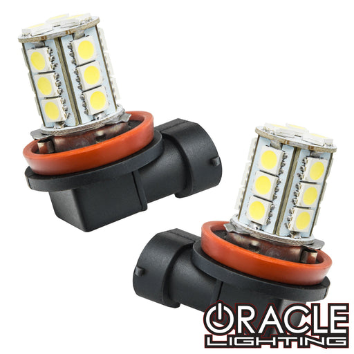 H11/H9 18 LED Bulbs (Pair)
