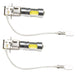 H3 Plasma LED Bulbs (PAIR)