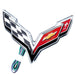 2014-2019 Chevrolet C7 Corvette Rear Illuminated Emblem
