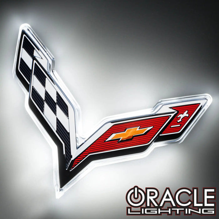 2014-2019 Chevrolet C7 Corvette Rear Illuminated Emblem