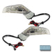 2005-2013 Chevrolet C6 Corvette Concept LED Side Mirrors with silver paint swatch.