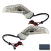 2005-2013 Chevrolet C6 Corvette Concept LED Side Mirrors with grey paint swatch.
