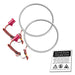 1997-2006 Jeep Wrangler TJ ORACLE LED Headlight Halo Kit- Waterproof Surface Mount