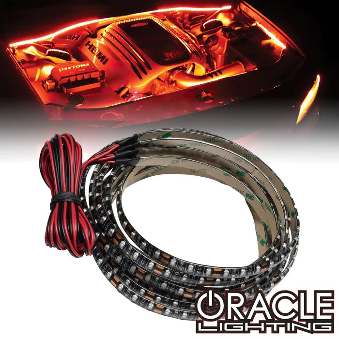 Engine Bay LED Flexible Strip Lighting Kit.