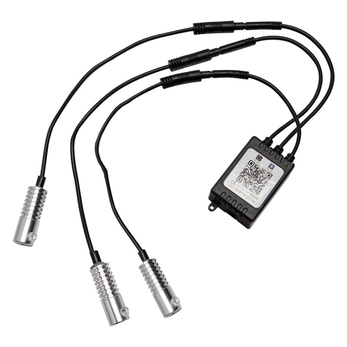 3 Fiber Optic LED Light Heads