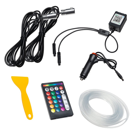 2 piece fiber optic kit.
