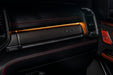 TRX interior dashboard with amber LED lighting