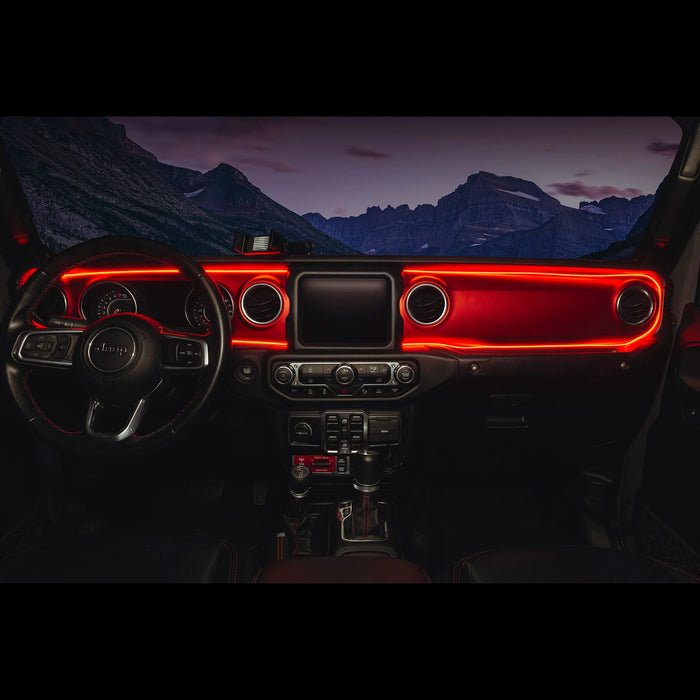 ORACLE Lighting 2018-2023 Jeep Wrangler JL/Gladiator JT Dynamic ColorSHIFT LED Interior Dash Board Kit
