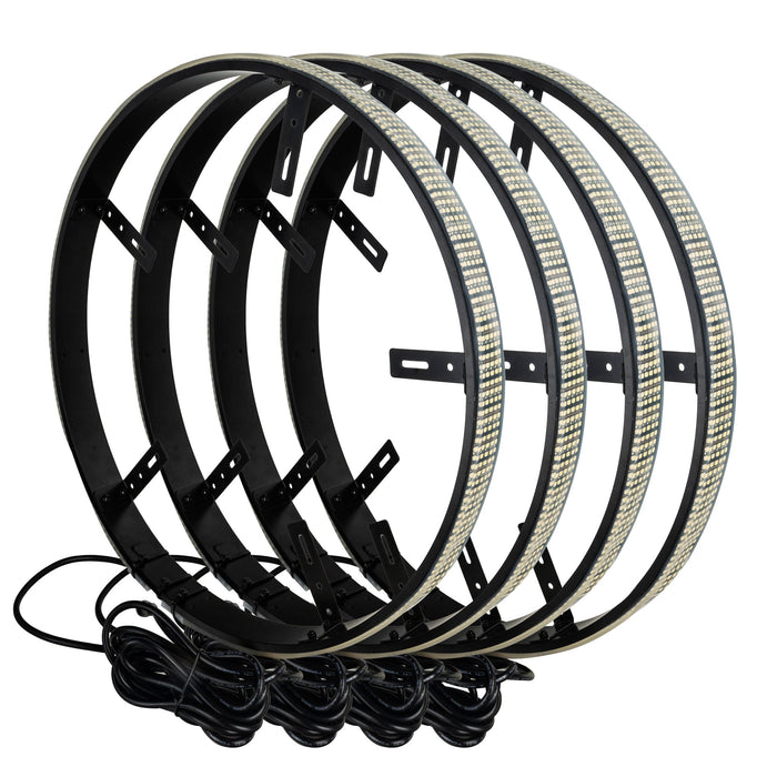 ORACLE Lighting XTREME Illumination 5-Row LED Wheel Rings- WHITE - PRE-ORDER