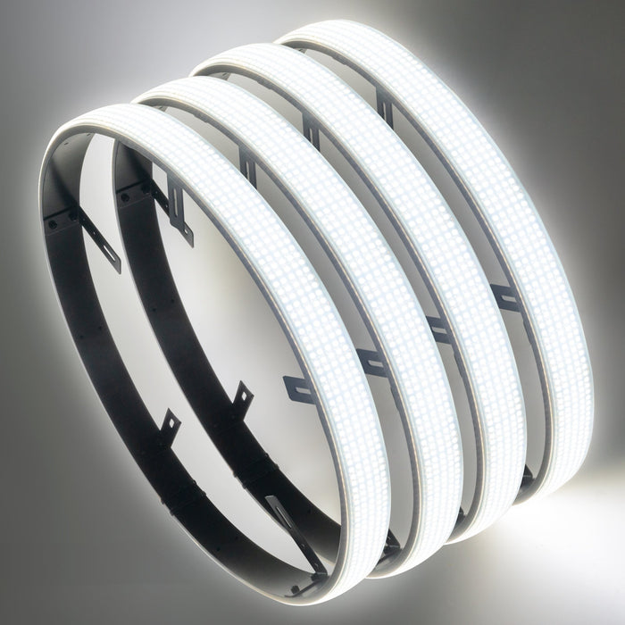 XTREME Illumination 5-Row LED Wheel Rings- WHITE - PRE-ORDER