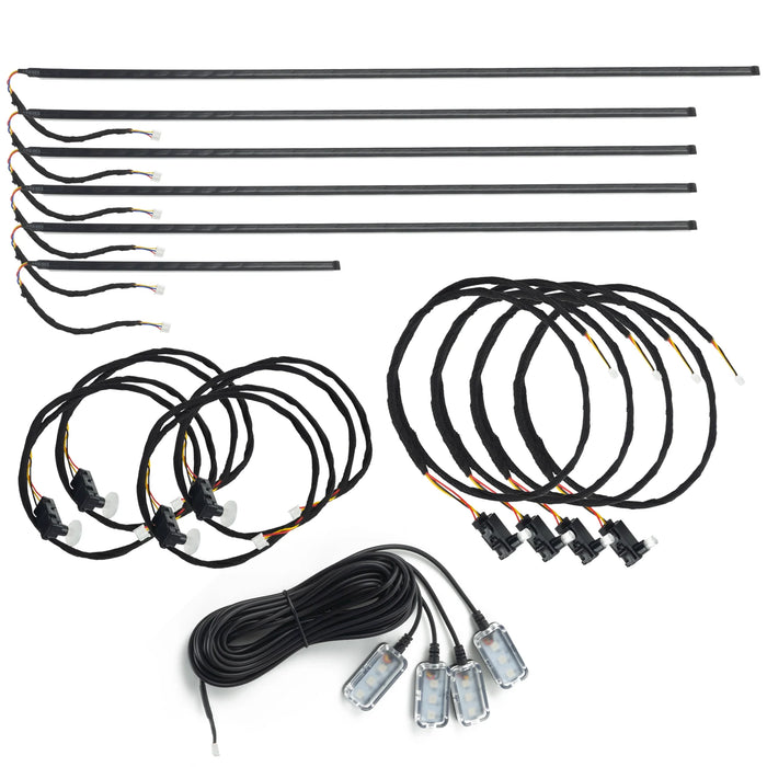 Dynamic ColorSHIFT 18 Piece Universal Full LED Interior Dash Board Kit - PRE-ORDER