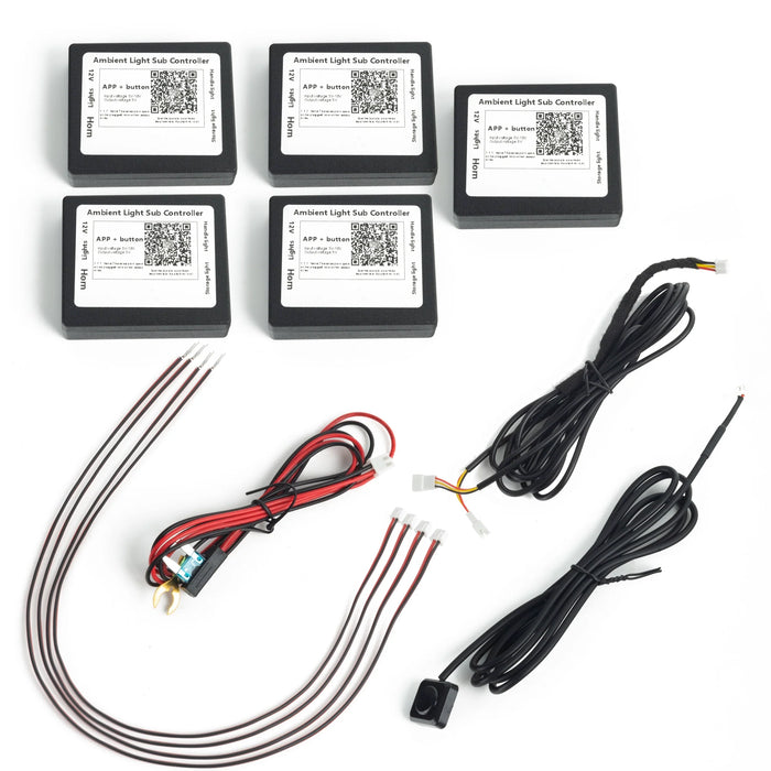 Dynamic ColorSHIFT 18 Piece Universal Full LED Interior Dash Board Kit - PRE-ORDER