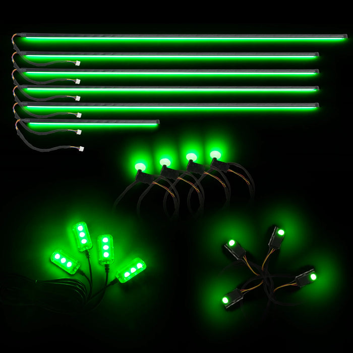 Dynamic ColorSHIFT 18 Piece Universal Full LED Interior Dash Board Kit - PRE-ORDER