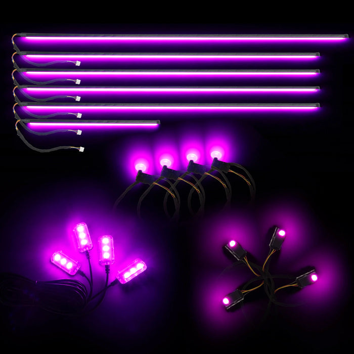 Dynamic ColorSHIFT 18 Piece Universal Full LED Interior Dash Board Kit - PRE-ORDER