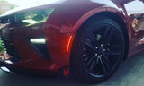 Front end of a Chevrolet Camaro with Concept SMD Sidemarkers installed.