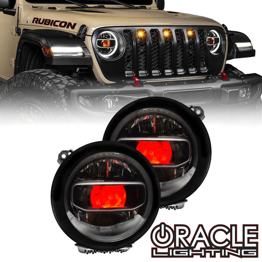 "Demon Eye" ColorSHIFT Projector Illumination Kit - Jeep Gladiator