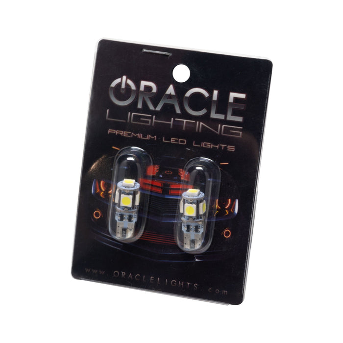 Packaging for T10 5 LED 3 Chip SMD Bulbs (Pair)