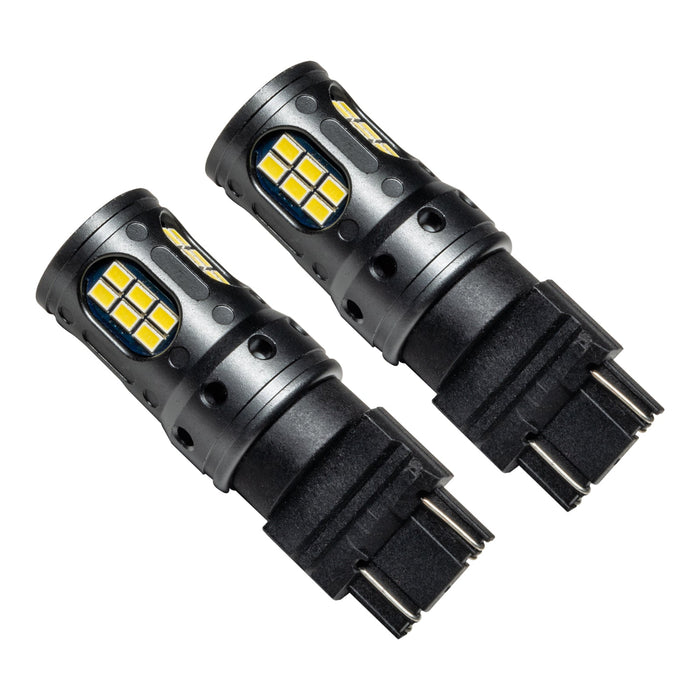 Angled view of WT21W Extreme-Performance LED Reverse Light Bulbs (Pair)