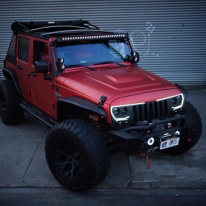 ORACLE Lighting VECTOR™ Pro Series II Full LED Grill for the 2007-2018 Jeep Wrangler JK