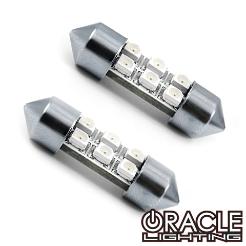 31MM 6 LED SMD Festoon Bulbs (Pair)