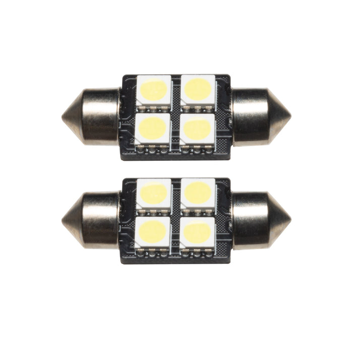 33MM 4 LED Festoon Bulbs (Pair)