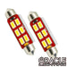 44MM 6 LED 3-Chip Festoon Bulbs (Pair)