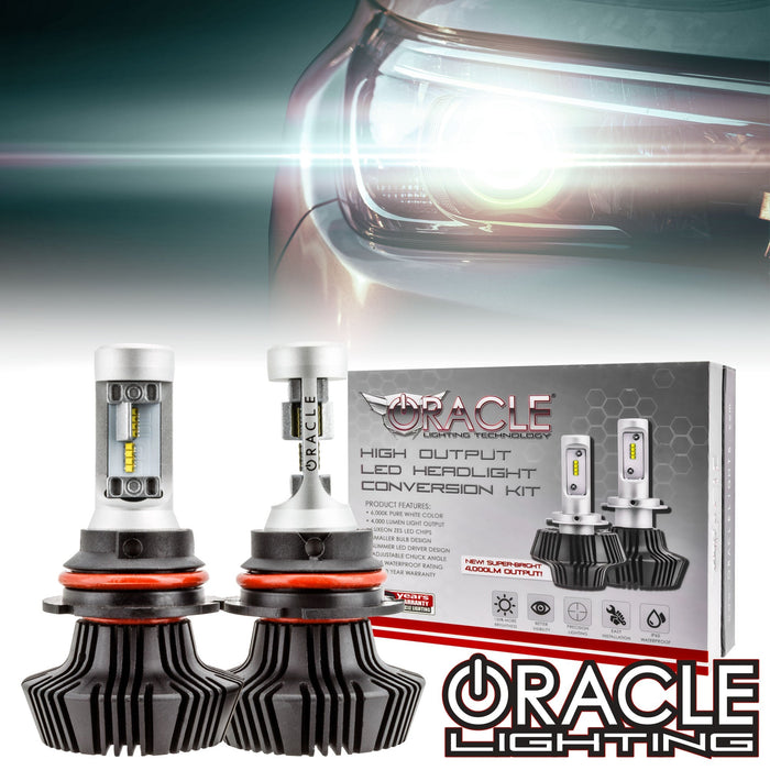 9004 - 4,000+ Lumen LED Light Bulb Conversion Kit (Low Beam)