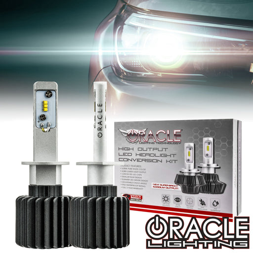 H1 - 4,000+ Lumen LED Light Bulb Conversion Kit High/Low Beam (Projector)