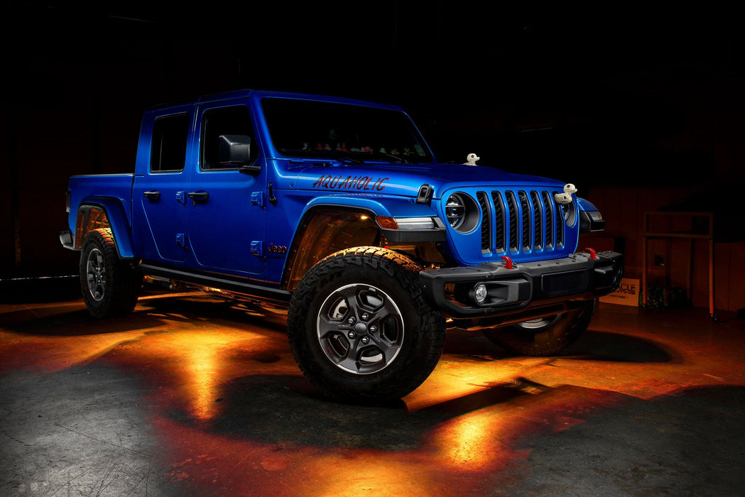 ORACLE Lighting ColorSHIFT RGB+W Underbody Wheel Well Rock Light Kit (4 PCS)