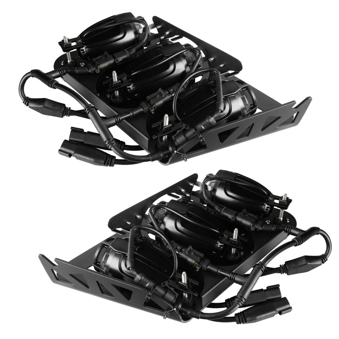ORACLE Lighting 2021-2025 Ford Bronco Off Road LASER Auxiliary Lights + LED Fog Light Kit for Steel Bumper