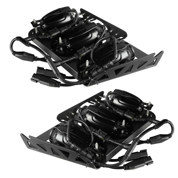 ORACLE Lighting 2021-2026 Ford Bronco Off Road LASER Auxiliary Lights + LED Fog Light Kit for Steel Bumper