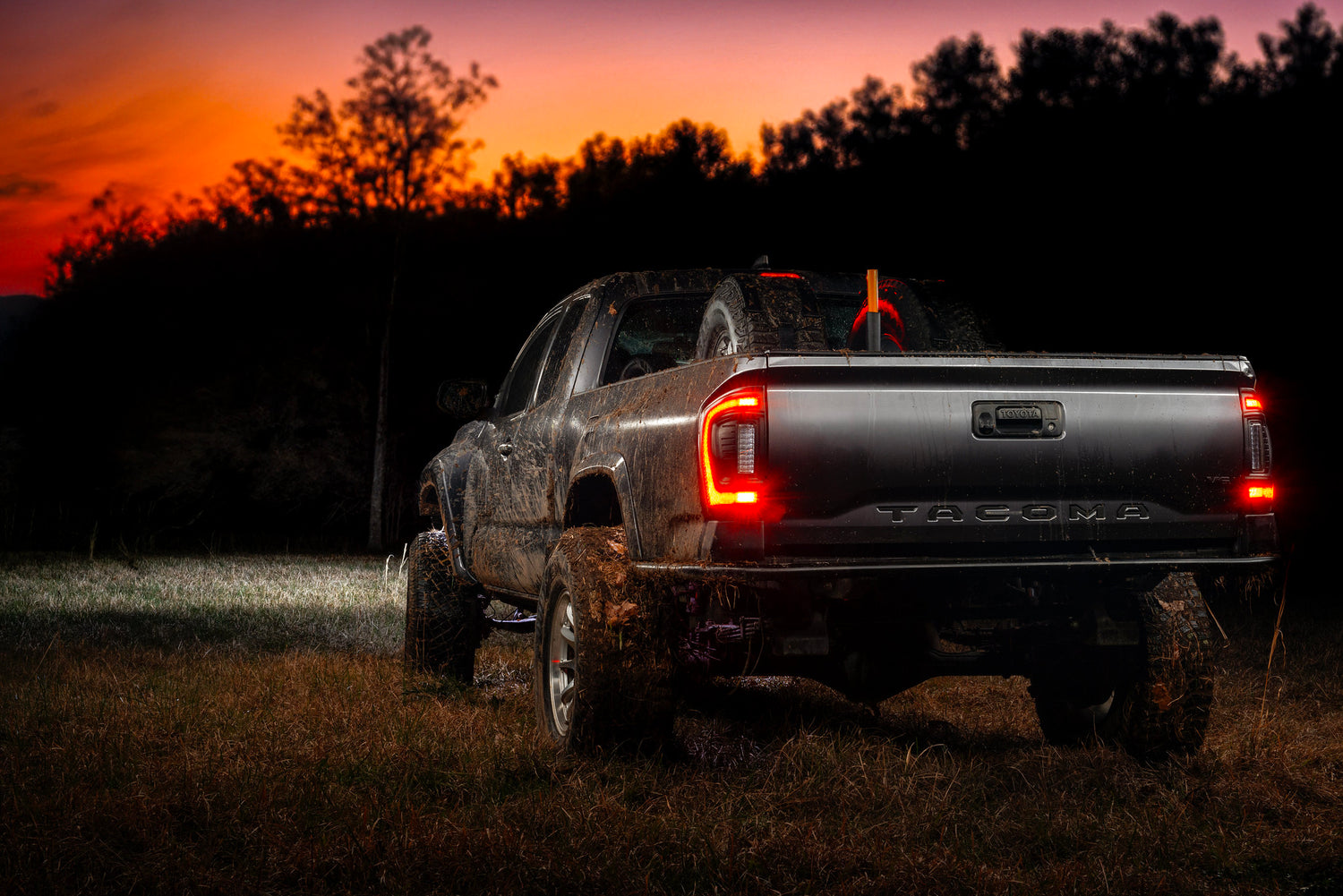 Flush Style LED Tail Lights for 2016-2023 Gen 3 Toyota Tacoma