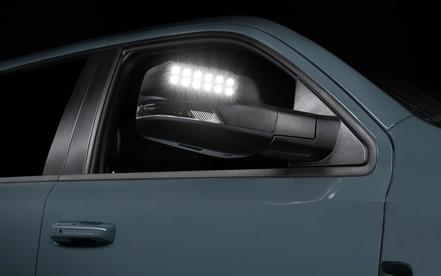 RAM LED Off-Road Side Mirror Ditch Lights