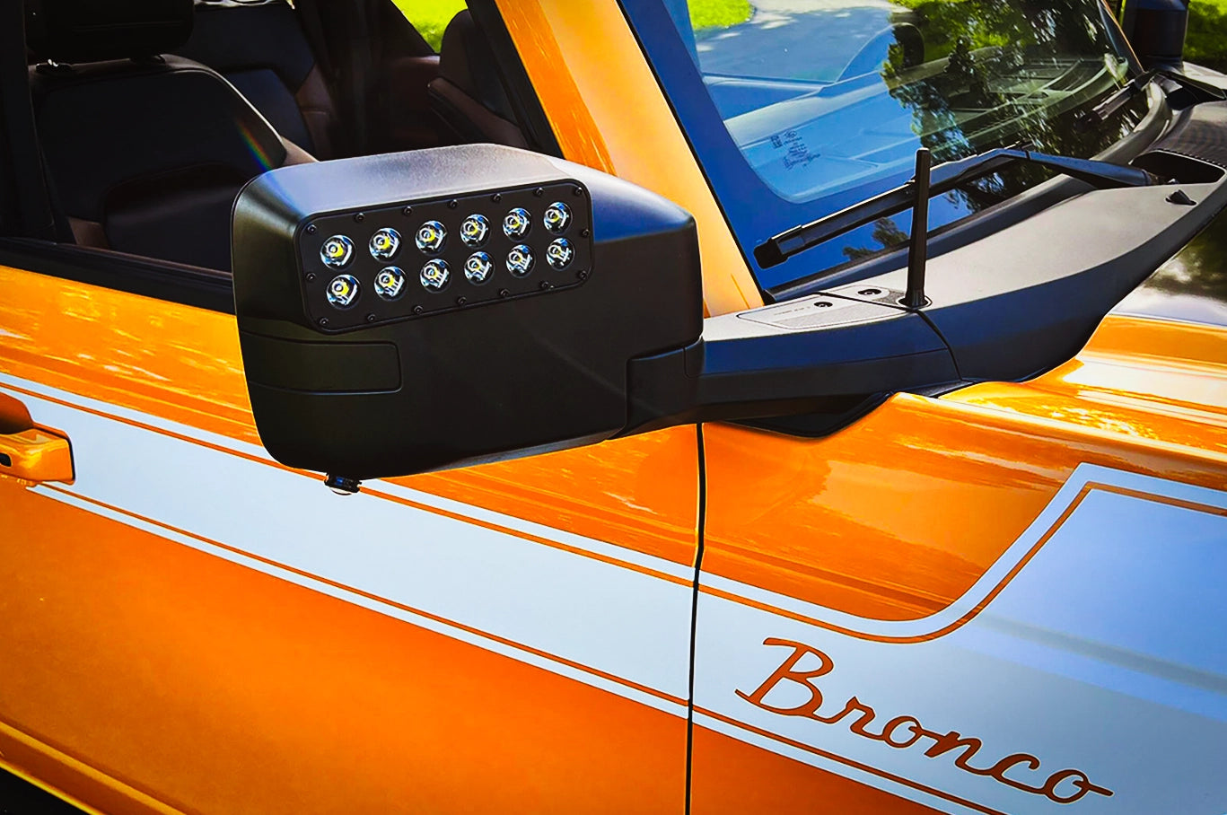 LED Off-Road Side Mirror Ditch Lights