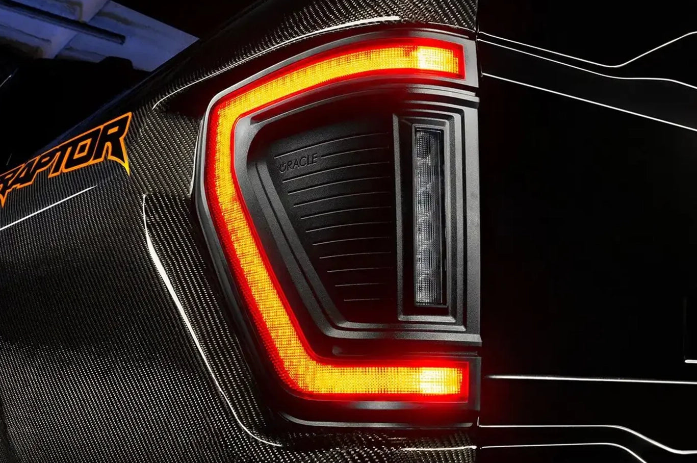 Flush Style LED Tail Lights for 2021-2025 Ford F-150