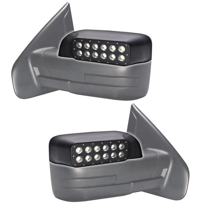 2009-2014 Ford F150/Raptor LED Off-Road Side Mirrors