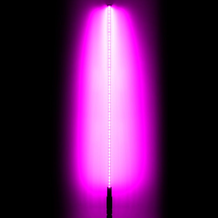 Off-Road 4ft ColorSHIFT LED Whip with pink LEDs