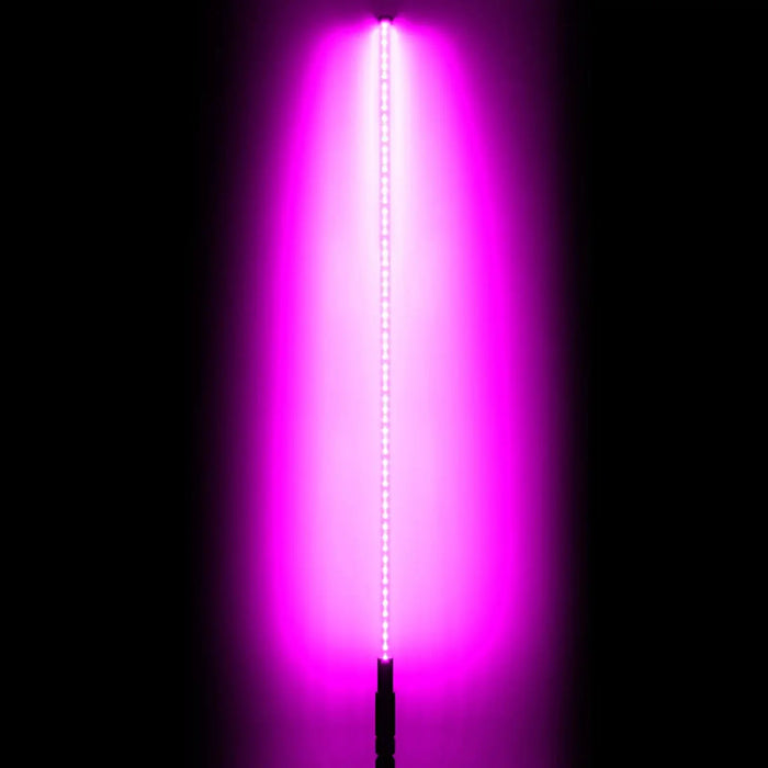 Off-Road 4ft ColorSHIFT LED Whip with pink LEDs