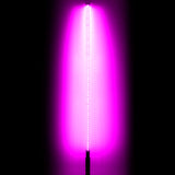 Off-Road 4ft ColorSHIFT LED Whip with pink LEDs