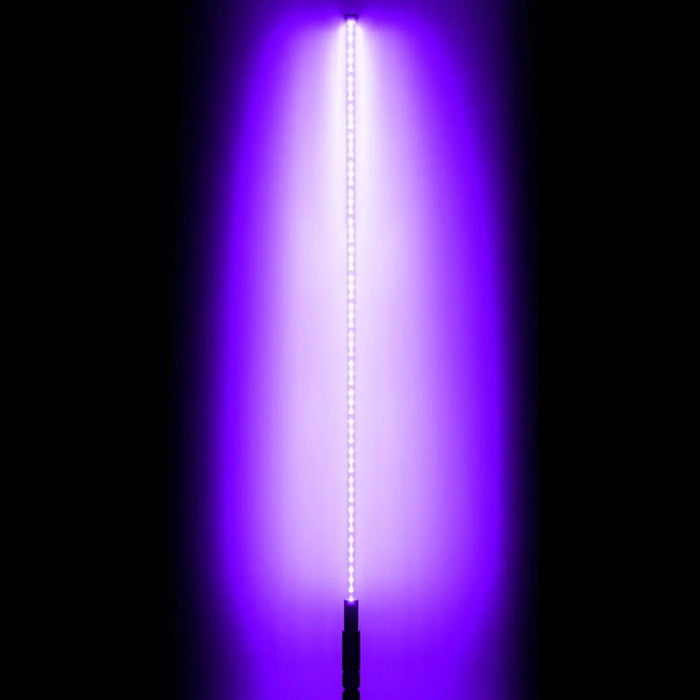 Off-Road 6ft ColorSHIFT LED Whip with purple LEDs
